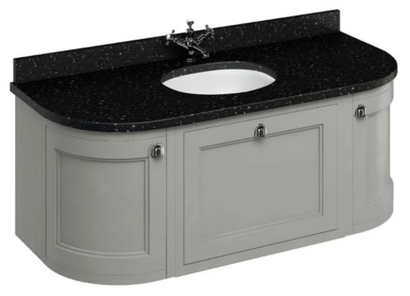 Casa Padrino Luxus Hänge-Waschschrank / Waschtisch 134 x 55 x H. 59 cm - Hotel Restaurant Möbel