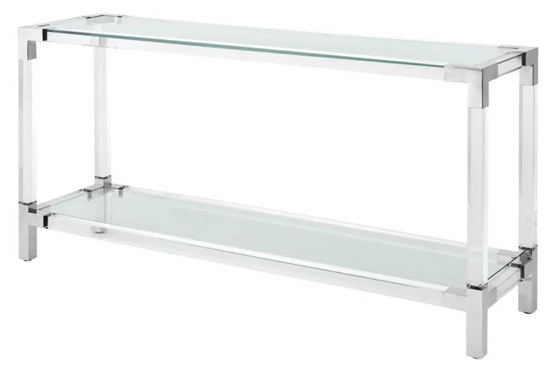 Casa Padrino Designer Hotel Konsole 150 x 40 x H. 75 cm - Luxus Kollektion