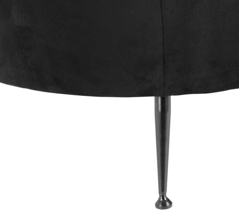 Casa Padrino Designer Sofa Schwarz / Dunkelbronze 164 x 74 x H. 73 cm - Luxus Kollektion