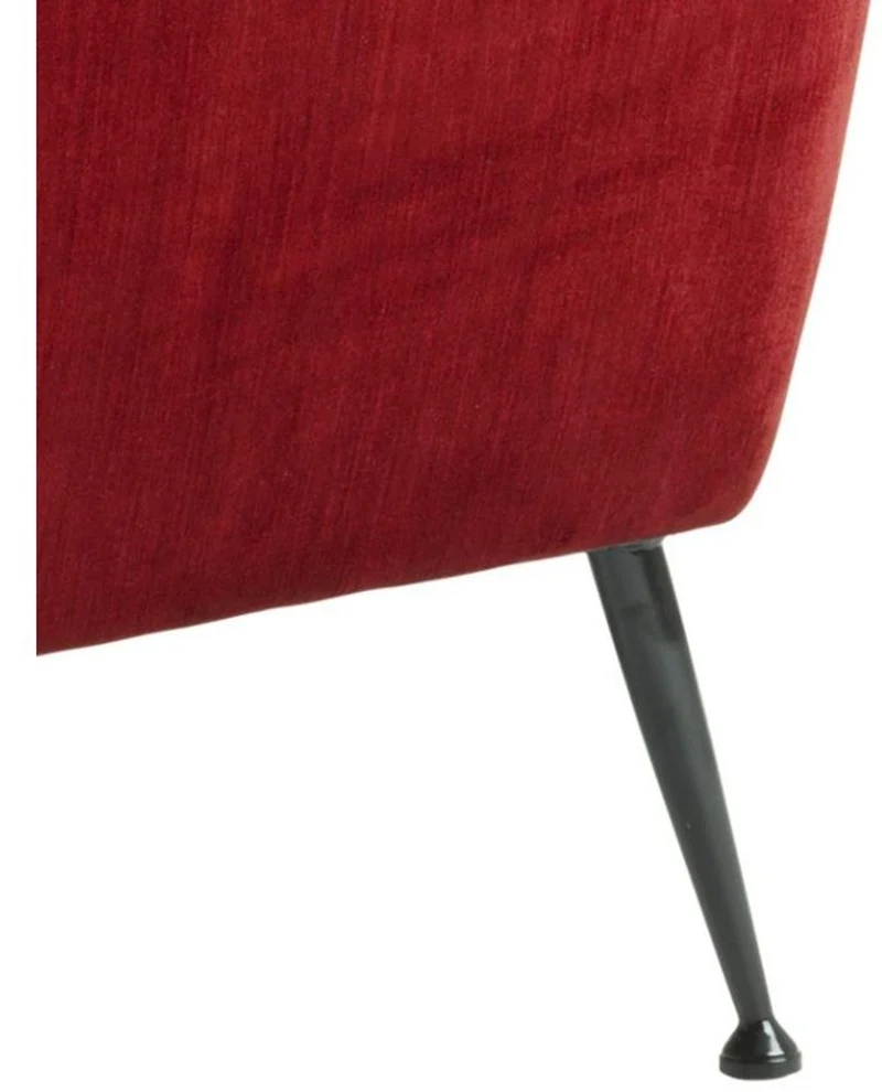 Casa Padrino Luxus Sessel Rot 88 x 80 x H. 91 cm - Designer Club Möbel