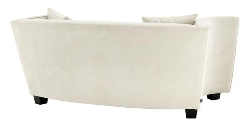 Casa Padrino Designer Sofa Naturfarbig 178 x 107 x H. 72,5 cm - Luxus Kollektion