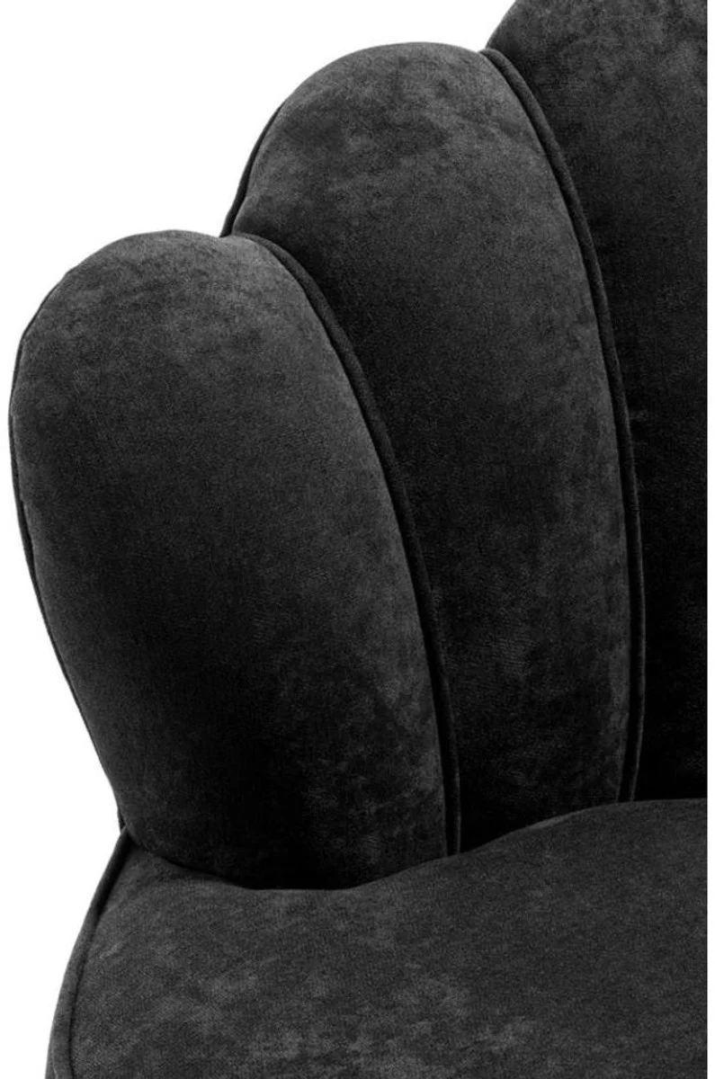 Casa Padrino Luxus Designer Sofa Schwarz - Limited Edition
