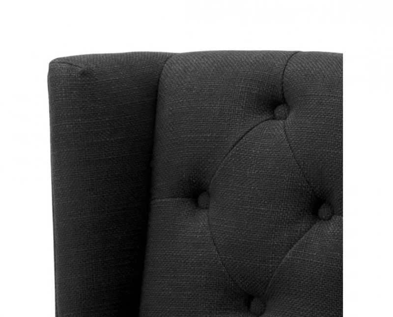 Casa Padrino Luxus Esszimmer Stuhl Schwarz - Club Hotel Möbel