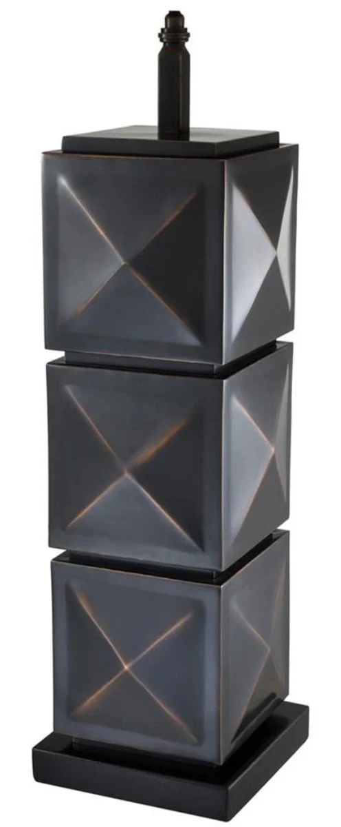 Casa Padrino Luxus Tischleuchte Antik Bronze 18 x 40 x H. 93 cm - Hotel Tischlampe