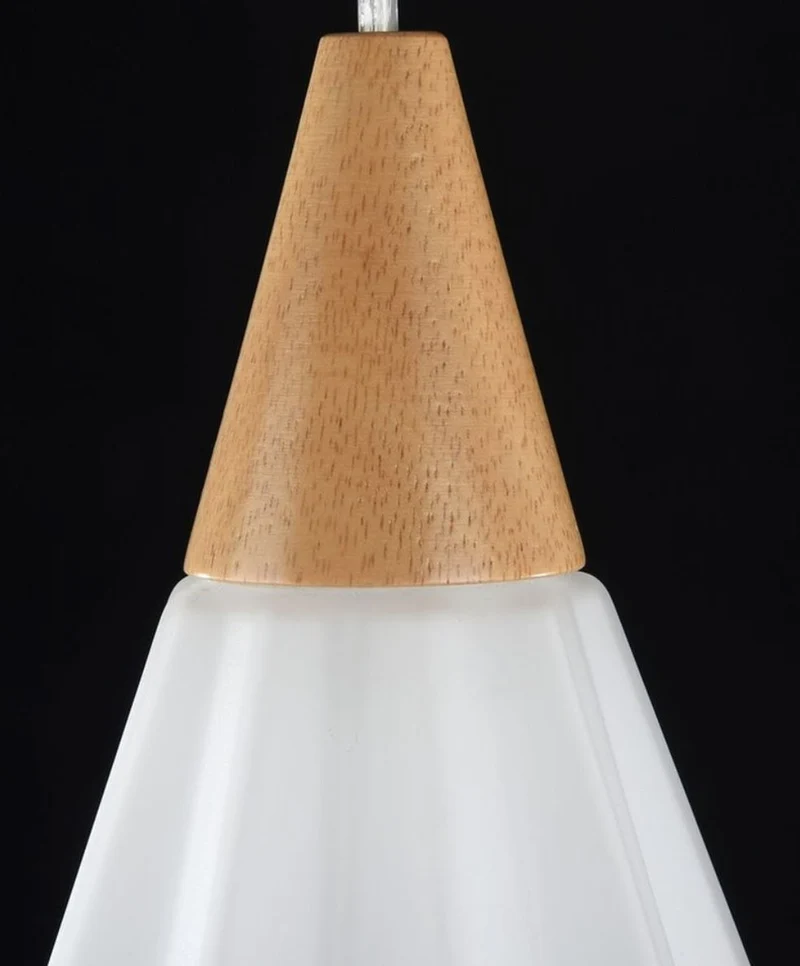 Casa Padrino Luxus Hängeleuchte Weiß / Naturfarben Ø 13 x H. 26 cm - Luxus Pendelleuchte