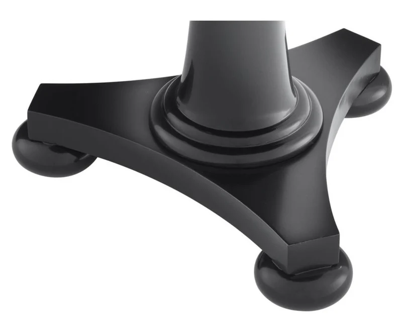 Casa Padrino Luxus Tisch / Beistelltisch Schwarz 75 x H. 75 cm - Hotel Kollektion