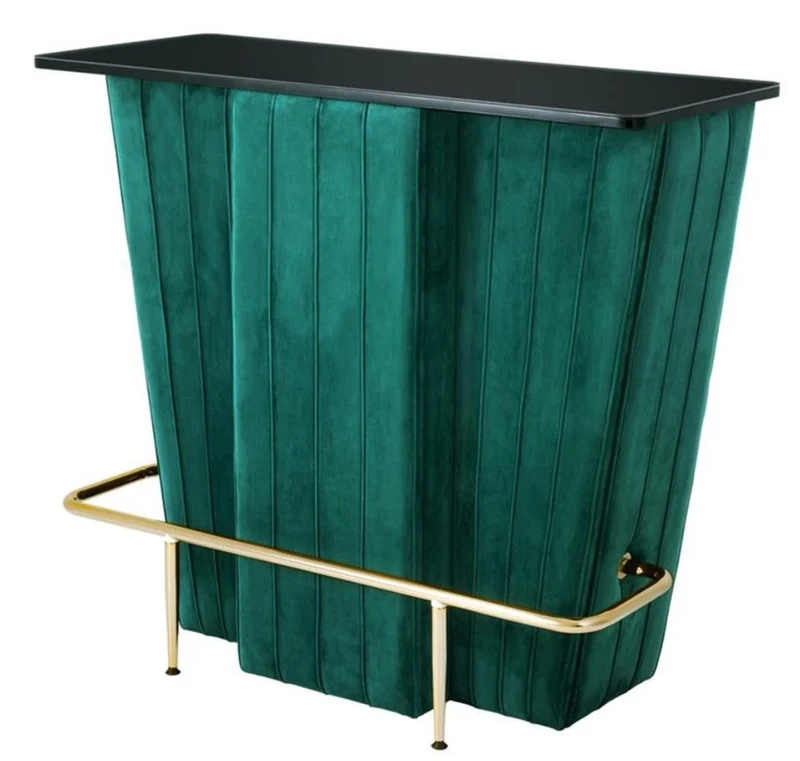 Casa Padrino Luxus Barschrank 120 x 48 x H. 104,5 cm - Hotel Möbel