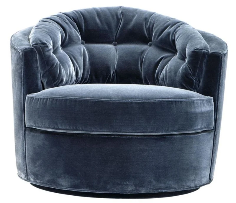 Casa Padrino Designer Sessel - Luxus Drehsessel