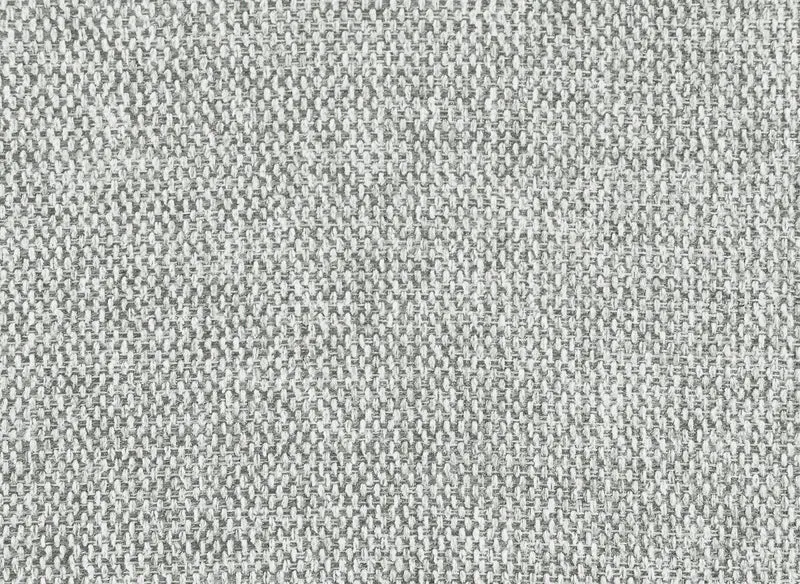 Canapé fixe 4 places en tissu gris BELLA