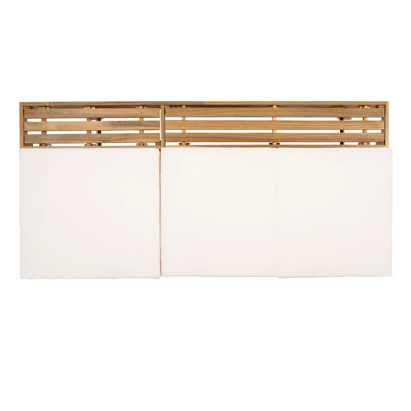 Christopher Knight Home - Ensemble de 2 chaises longues Michael en acacia pour l'extérieur