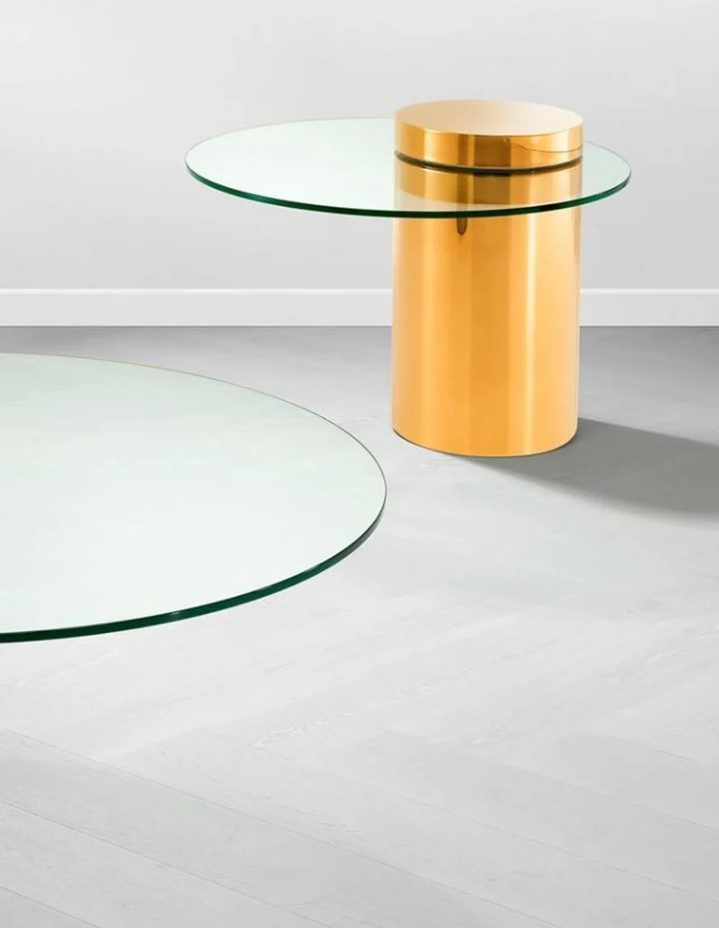 Casa Padrino Designer Beistelltisch Gold 65 x H. 51 cm - Luxus Möbel