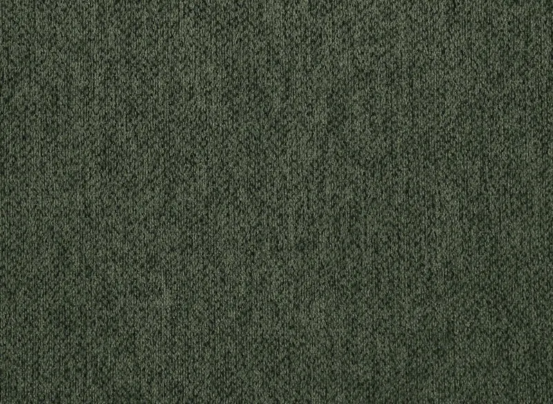 Canapé d'angle en tissu texturé vert olive CLARISSE - Angle droit