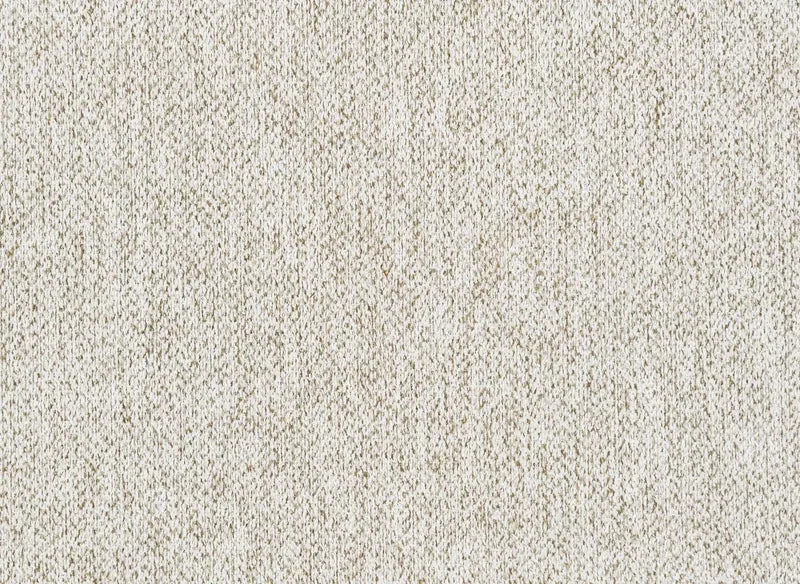 Canapé d'angle en tissu texturé beige CLARISSE - Angle droit