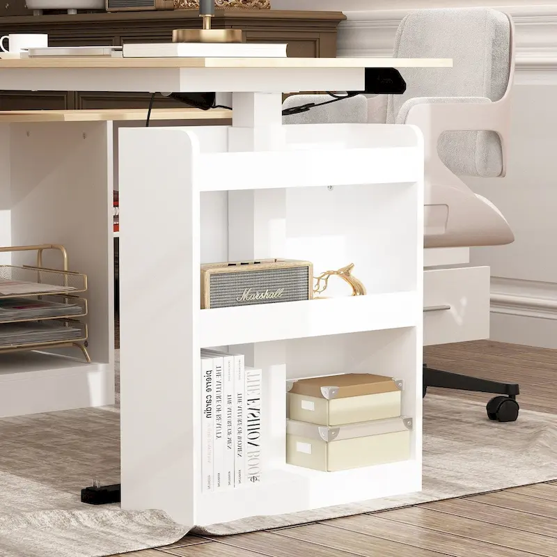 Table esthétique de bureau debout polyvalente 63W avec personnalisation de la hauteur