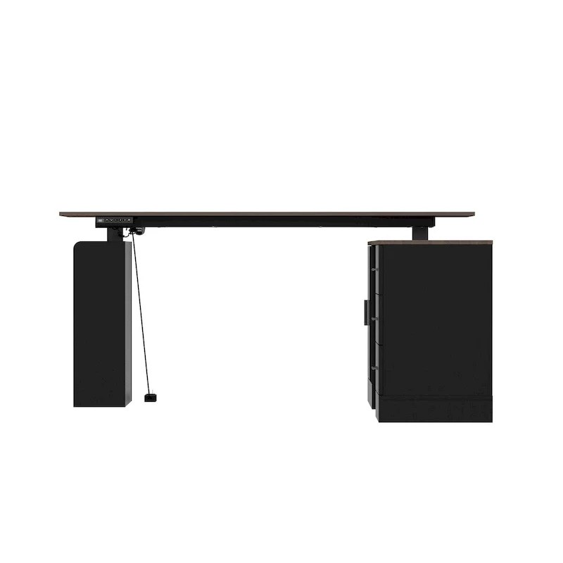 Table esthétique de bureau debout polyvalente 63W avec personnalisation de la hauteur