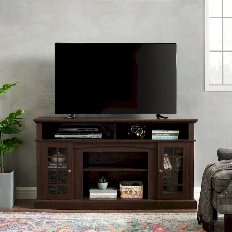 Meuble TV classique – Console de divertissement moderne