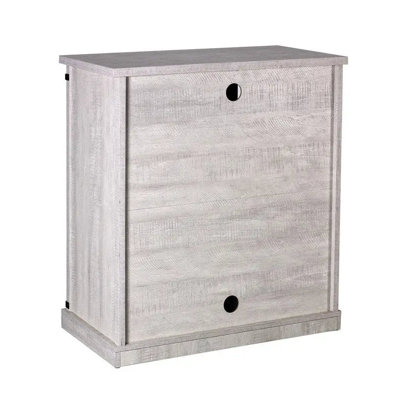 Meuble TV compact de 32 po pour téléviseurs de 40 po avec portes de grange - 32 po de largeur