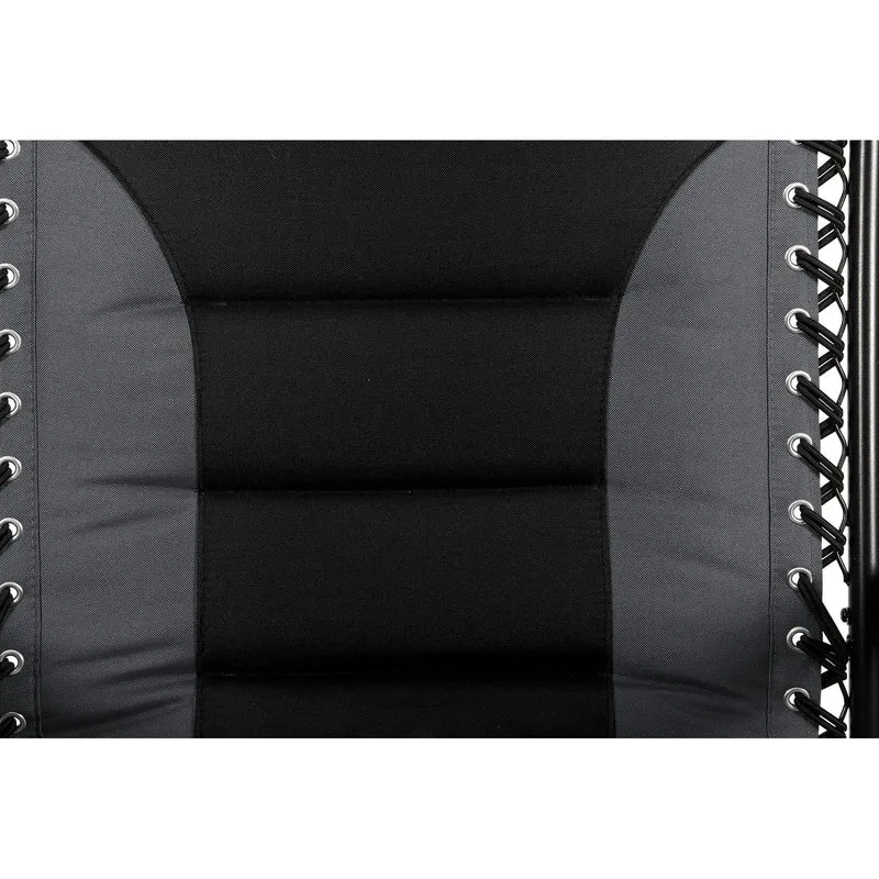 Fauteuil de relaxation zéro gravité XL surdimensionné rembourré avec accoudoirs plus larges et porte-gobelet réglable - N/A