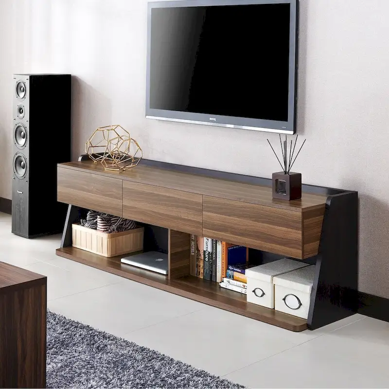 Meuble TV 3 tiroirs de 73 pouces par