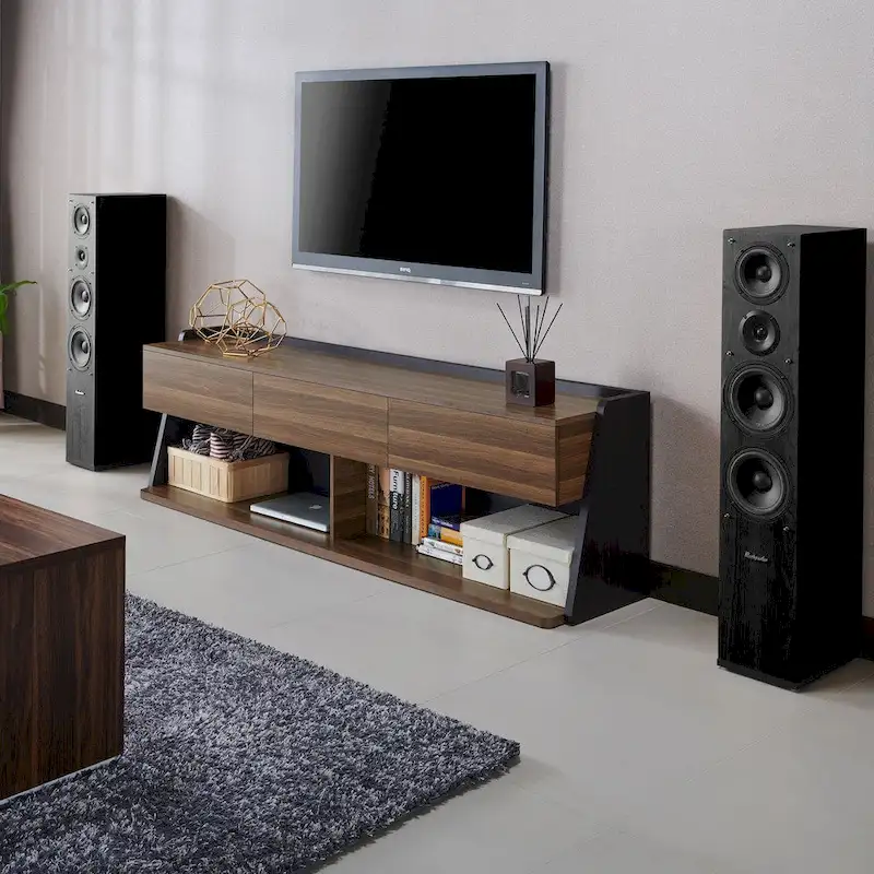 Meuble TV 3 tiroirs de 73 pouces par