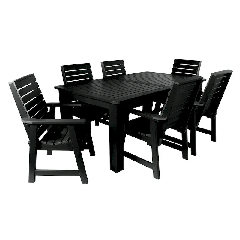 Ensemble de salle à manger d'extérieur 7 pièces HIGHWOOD PROFESSIONAL 42x72