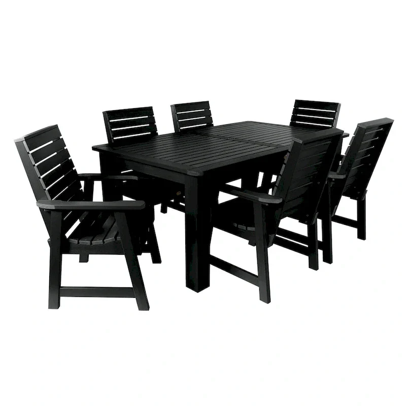 Ensemble de salle à manger d'extérieur 7 pièces HIGHWOOD PROFESSIONAL 42x72