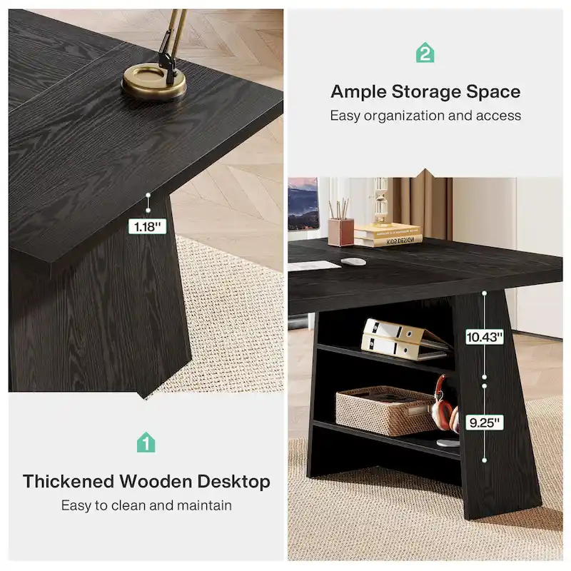 Bureau de 160 cm, Bureau de direction pour la maison