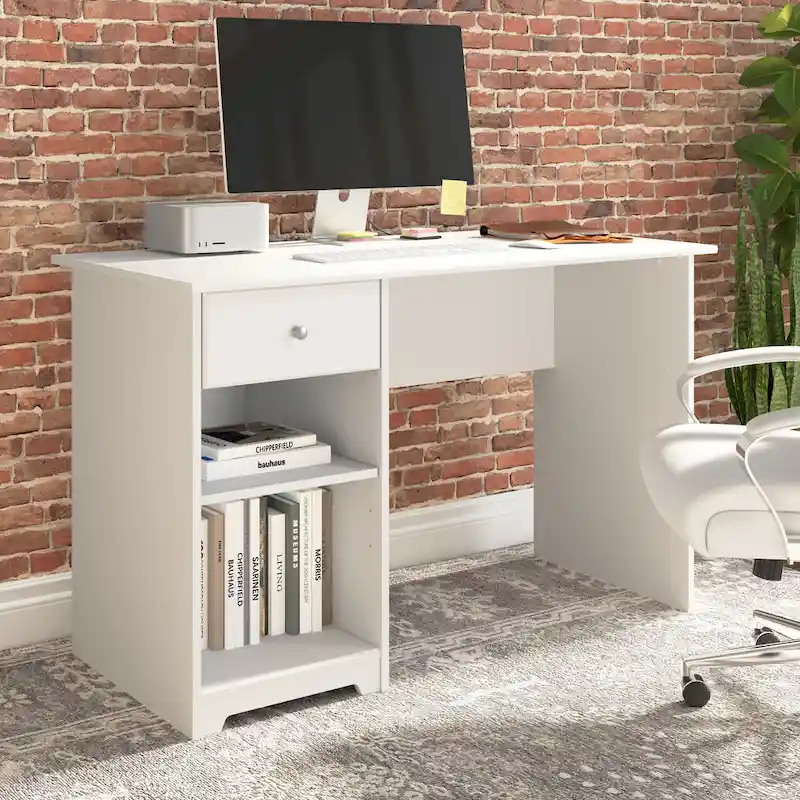 Bureau informatique 48 W avec rangements par