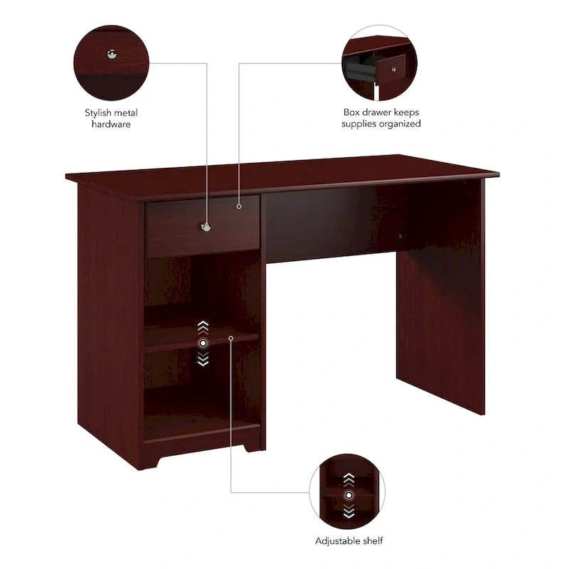 Bureau informatique 48 W avec rangements par