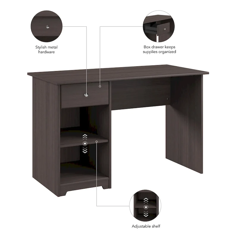 Bureau informatique 48 W avec rangements par