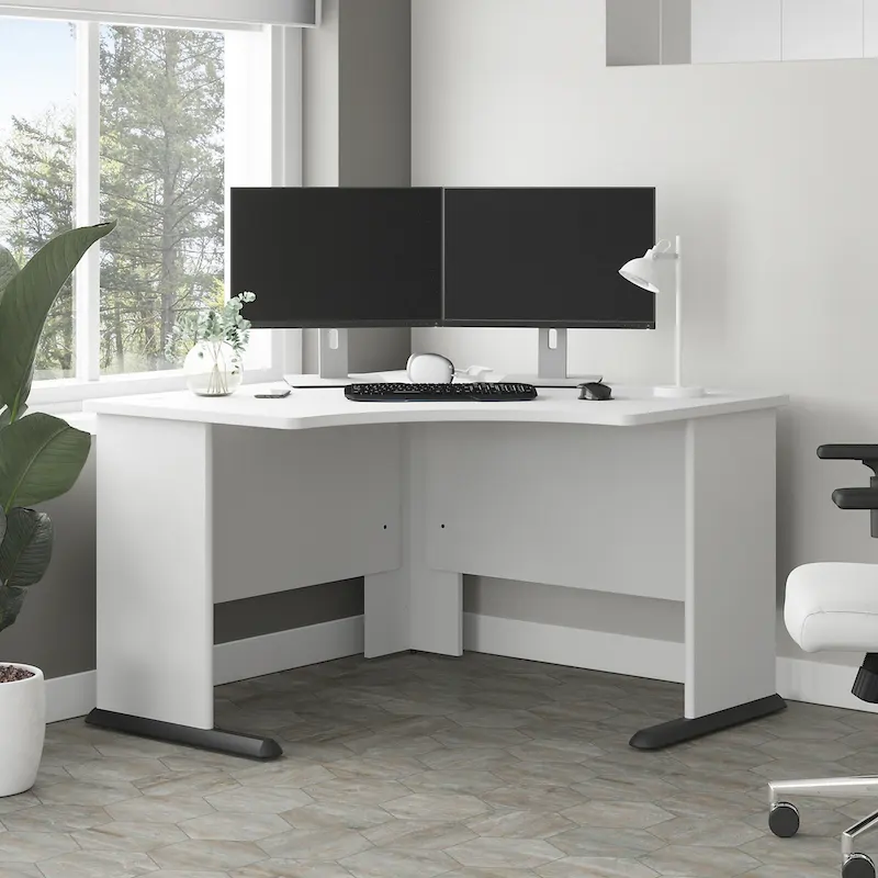 Bureau d'angle informatique 48W par