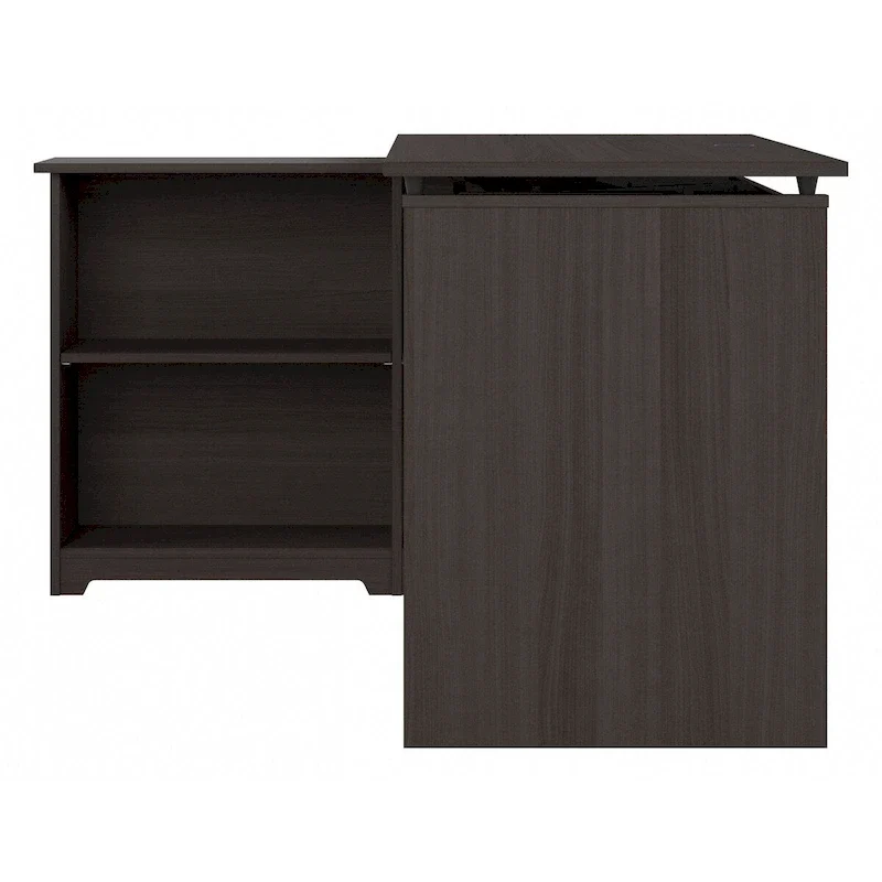 Bureau d'angle debout 52W avec étagères