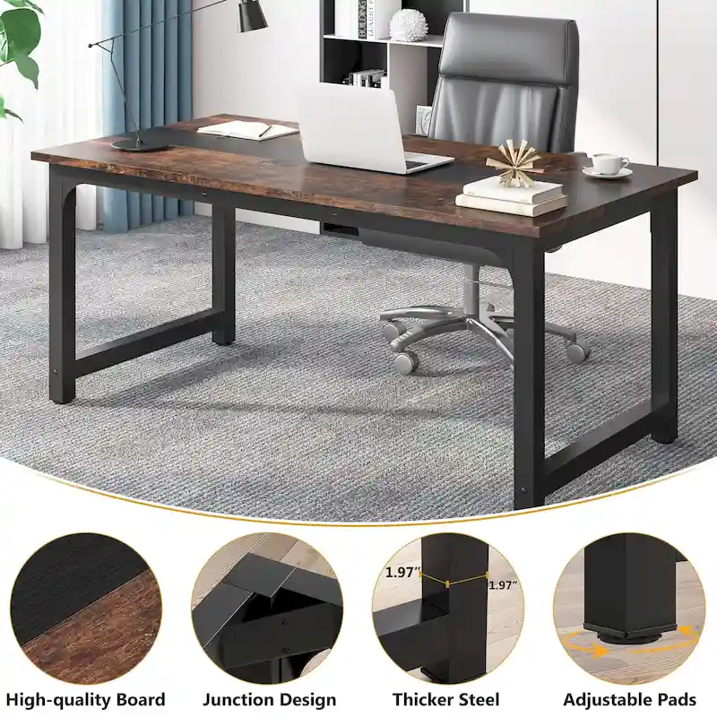 63 bureaux d'ordinateur modernes pour la maison/le bureau