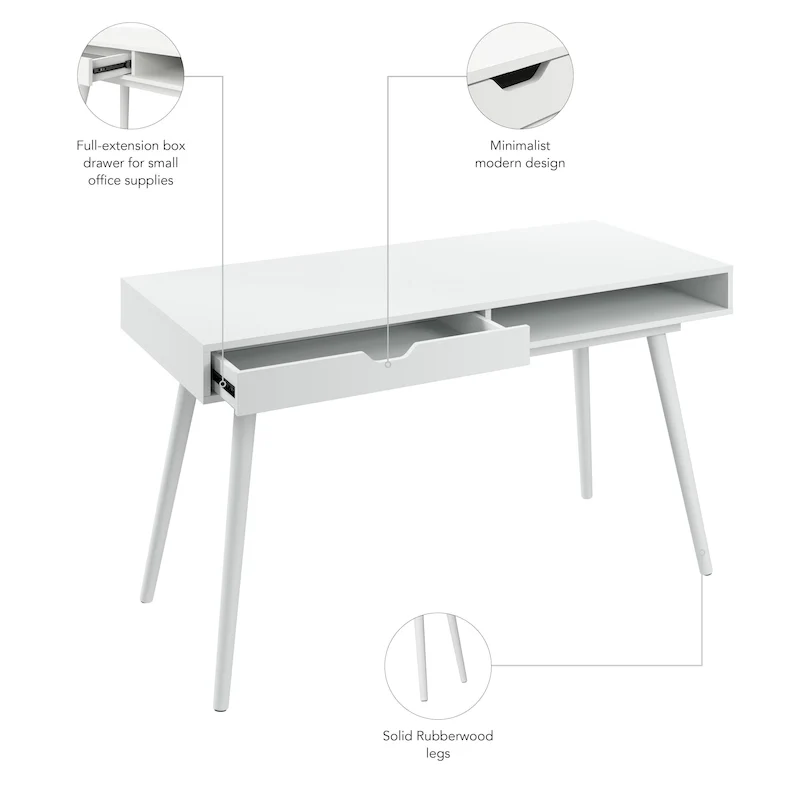 Bureau informatique 54W avec rangement