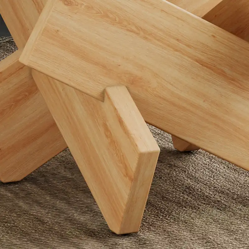 33,4 Table ronde moderne en verre trempé