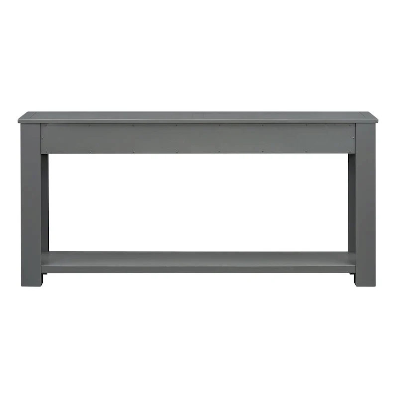 Console / Table d'appoint avec tiroirs de rangement et étagère inférieure pour entrée/couloir