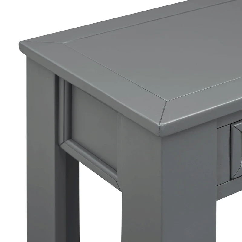 Console / Table d'appoint avec tiroirs de rangement et étagère inférieure pour entrée/couloir