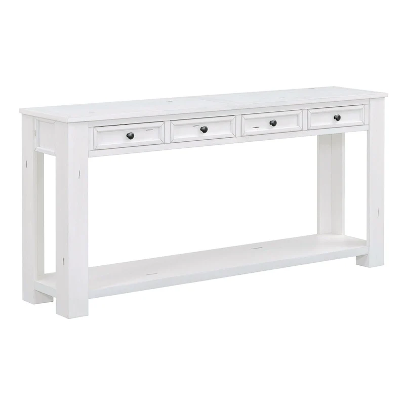 Console / Table d'appoint avec tiroirs de rangement et étagère inférieure pour entrée/couloir