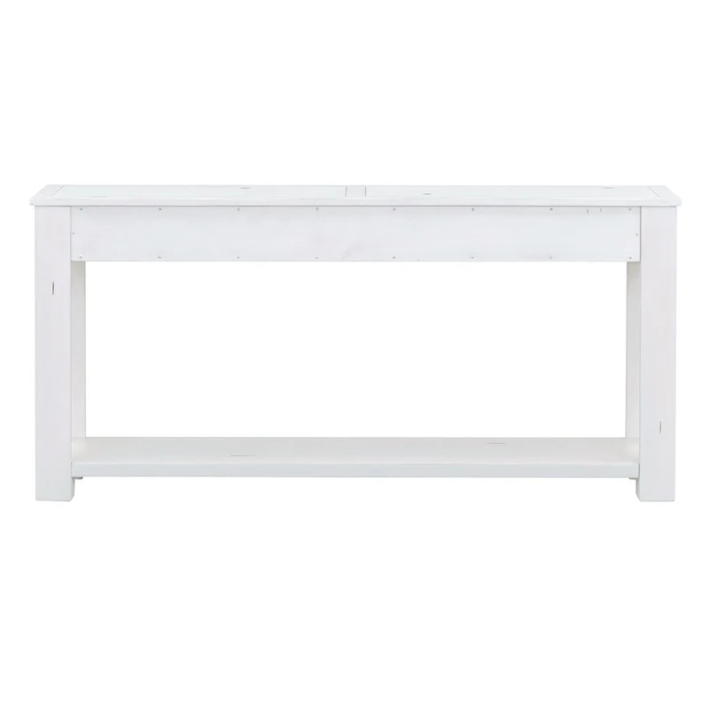Console / Table d'appoint avec tiroirs de rangement et étagère inférieure pour entrée/couloir