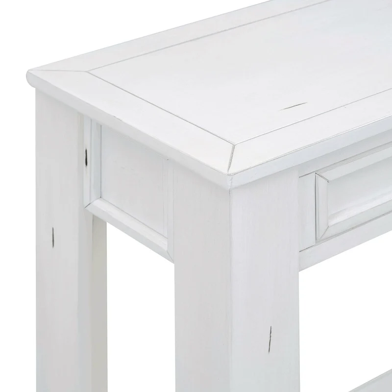 Console / Table d'appoint avec tiroirs de rangement et étagère inférieure pour entrée/couloir