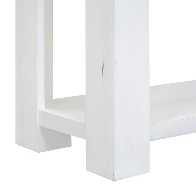 Console / Table d'appoint avec tiroirs de rangement et étagère inférieure pour entrée/couloir