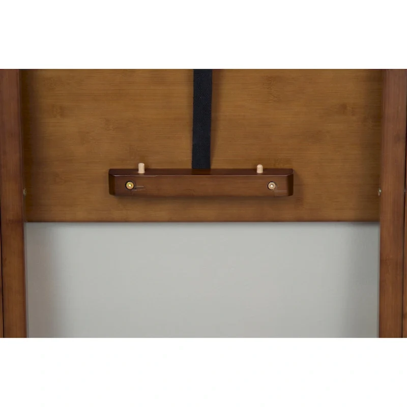 Bureau pliant à cadre en bambou
