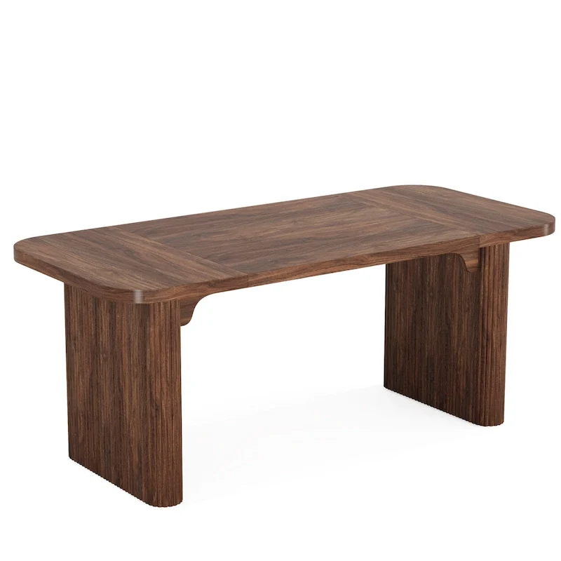 Table de réunion de conférence rectangulaire en bois de 1,5 m - Bureau de direction