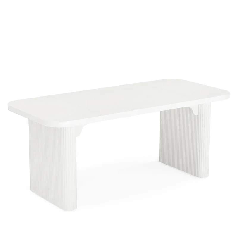 Table de réunion de conférence rectangulaire en bois de 1,5 m - Bureau de direction