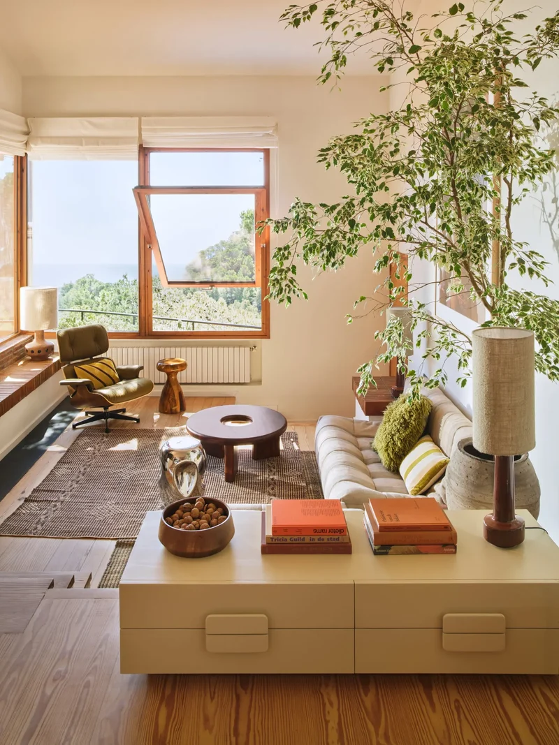 meuble tv hk living Spacious Cream