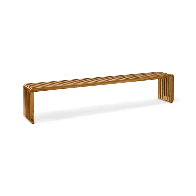 Banc HK Living Slatted en Teck 180 cm