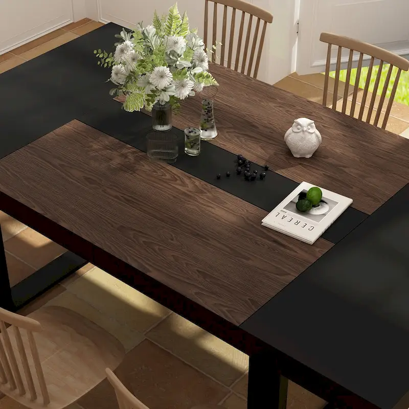 Table de conférence de bureau moderne, 86,6 x 47,2, bureau d'ordinateur