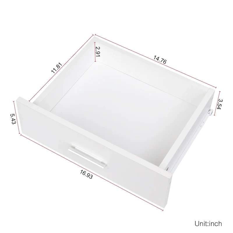 Meuble de rangement mural verrouillable pour salon de coiffure en bois - 15,98 x 40,47 x 32,01