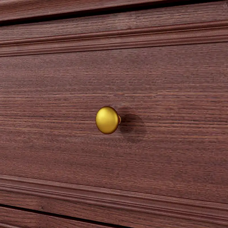 Commode en bois 63 W, organisateur de rangement de chambre à coucher, 9 tiroirs de placard