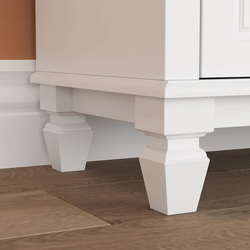 Commode moderne à 6 tiroirs en bois, meuble de rangement organisateur